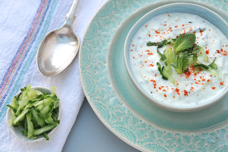 CUCUMBER MINT RAITA Meri Rasoi