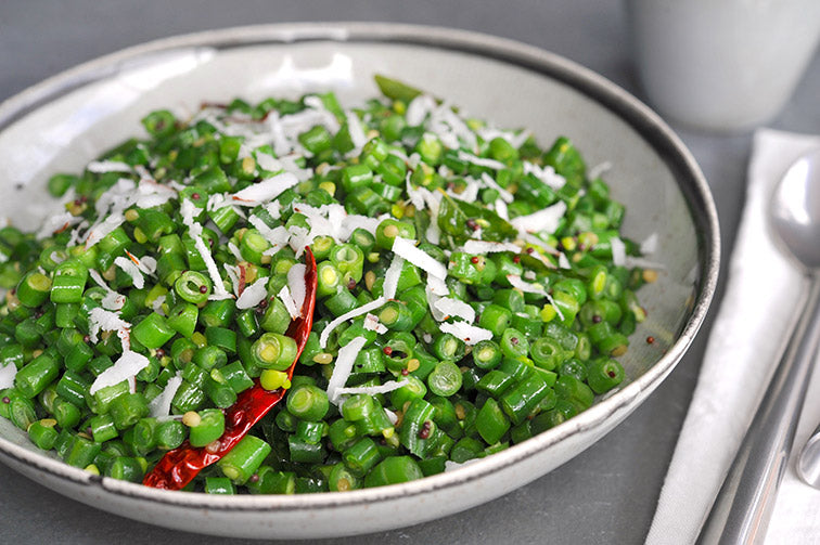 GREEN BEANS PORIYAL Meri Rasoi