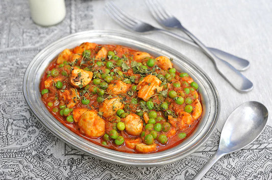 MUSHROOM MATAR MASALA